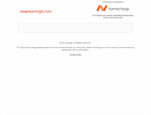 Tablet Screenshot of deeplearning4j.com